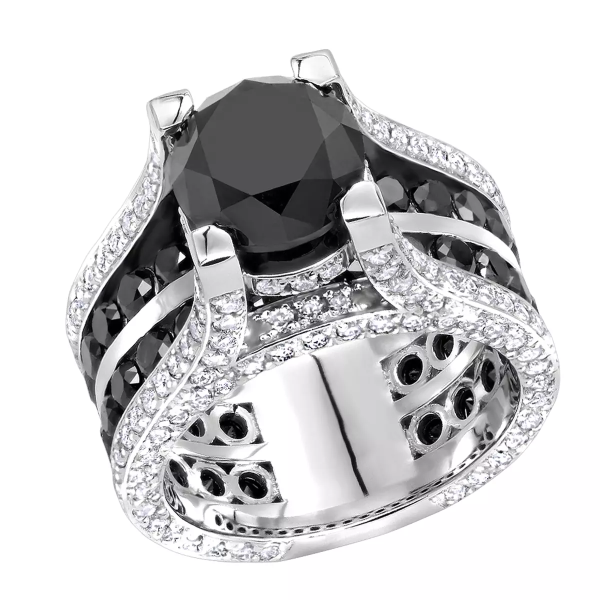 Black Diamond Ring